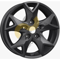 Carwel Конго 6.5x16 5x130 ET50 Dia89.1 Черный
