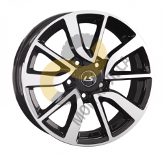LS Wheels LS1317 6.5x16 5x114,3  ET40 Dia67.1 BKF ()