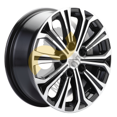 Khomen Wheels KHW1610 6.5x16 5x115  ET41 Dia70.2 Black-FP 