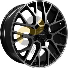 Khomen Wheels KHW1818 7x18 5x114,3 ET45 Dia60.1 Black-FP