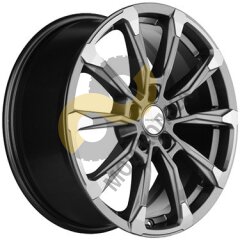 Khomen Wheels KHW1708 6.5x17 5x114,3  ET40 Dia64.1 Gray-FP 