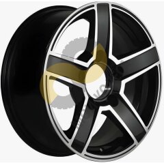 Khomen Wheels KHW1614 6.5x16 5x139,7 ET35 Dia98.6 Black-FP