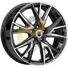 КиК Кайлас 6.5x18 5x108 ET52 Dia60.1 алмаз черный
