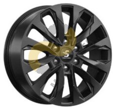 Skad КР007 8x20 6x139,7  ET60 Dia95.1 Fury Black 