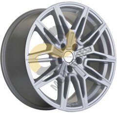 Khomen Wheels KHW1904 8.5x19 5x112  ET30 Dia66.6 Brilliant Silver-FP ()