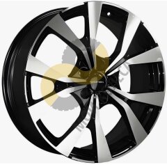 Khomen Wheels KHW1906 7x19 5x114,3 ET49 Dia60.1 Black-FP