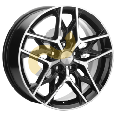 Khomen Wheels KHW1709 7x17 5x114,3  ET53 Dia67.1 Black-FP 