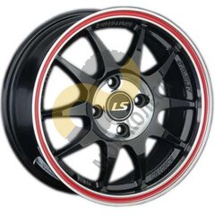 LS Wheels LS204 6.5x15 4x98  ET32 Dia58.6 BKCRL ()