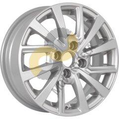 KDW KD1430 5.5x14 4x100 ET40 Dia56.6 Silver Painted
