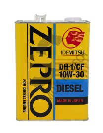 Моторное масло Idemitsu Zepro Diesel DH-1 10W-30 синтетическое 4 л.