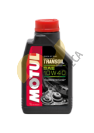 Масло трансмиссионное Мото КПП Motul Transoil Expert 10W-40 синтетическое 1 л.