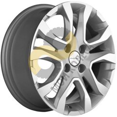 Khomen Wheels KHW1503  6x15 4x100  ET46 Dia54.1 F-Silver-FP 