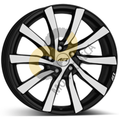 AEZ Reef 7.5x17 5x108 ET45 Dia70.1 Black Matt Polished