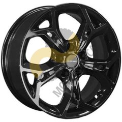 Khomen Wheels KHW1702 7x17 5x110 ET46 Dia63.3 Black