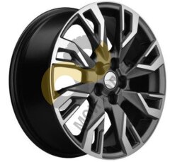 Khomen Wheels KHW1809 7x18 5x110 ET35 Dia67.1 Gray-FP