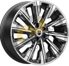 КиК Галего 7.5x19 5x108 ET45 Dia67.1 алмаз черный
