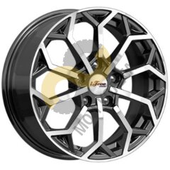 iFree Спейс-Нидл 6.5x16 5x105  ET38 Dia56.6 алмаз черный 