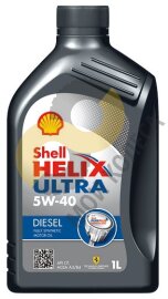 Моторное масло Shell Helix Diesel Ultra 5W-40 синтетическое 1 л.