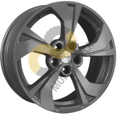 Khomen Wheels KHW1724 7x17 5x114,3 ET37 Dia66.6 Gray
