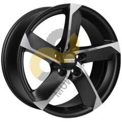 Fondmetal 7900 7.5x17 5x112 ET48 Dia57.1 Matt Black Polished
