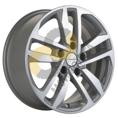 Khomen Wheels KHW1612 6.5x16 5x114,3  ET41 Dia67.1 Silver-FP ()