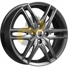 КиК Монтеррей 6x16 4x100  ET52 Dia54.1 Дарк платинум ()