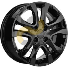 Khomen Wheels KHW1503  6x15 4x100  ET46 Dia54.1 Black 