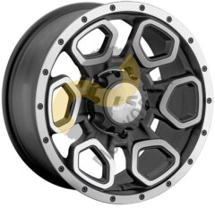 LS Wheels LS1345 9x17 5x150 ET25 Dia110.1 MBF