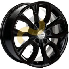 Khomen Wheels KHW1713 7x17 5x110  ET46 Dia63.3 Black 