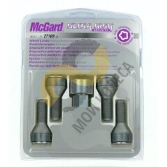 Секретные Болты McGard M12x1,25 Конус с вращающимся кольцом 1 ключ 27169 SL