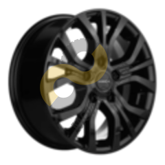 Khomen Wheels KHW1608 6.5x16 5x108 ET45 Dia60.1 Black