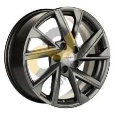 Khomen Wheels KHW1714 7x17 5x112  ET49 Dia66.6 Gray ()