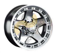 LS Wheels LS870 8.0x16 6x139,7  ET-10 Dia106.1 BKF ()