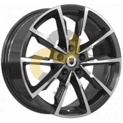 КиК Меренге 7.5x17 5x108  ET45 Dia67.1 алмаз черный ()