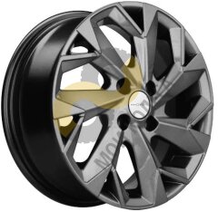 Khomen Wheels KHW1402  5.5x14 4x98  ET35 Dia58.5 Gray 