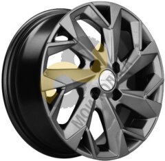 Khomen Wheels KHW1508 6x15 4x98  ET35 Dia58.6 Gray 