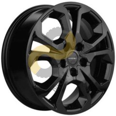 Khomen Wheels KHW1711 6.5x17 5x114,3 ET40 Dia64.1 Black