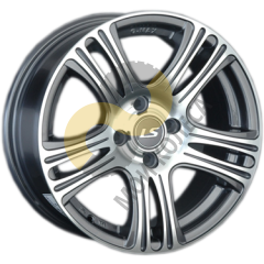 LS Wheels LS318 6.5x15 5x105  ET39 Dia56.6 GMF ()