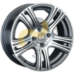 LS Wheels LS318 6.5x15 4x100  ET40 Dia73.1 GMF ()