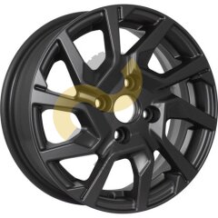 KDW KD1420 5.5x14 4x100 ET40 Dia60.1 Matt Black Painted
