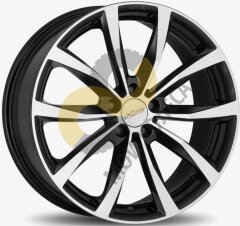 X'trike X-138 7.0x18 5x100 ET28 Dia57.1 BK/FP