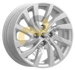 KDW KD1546 6.0x15 4x100 ET40 Dia60.1 Silver Painted