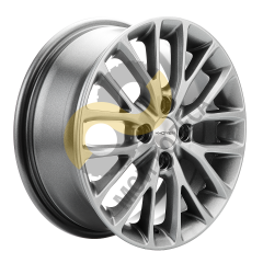 Khomen Wheels KHW1506 6x15 4x100  ET37 Dia60.1 G-Silver ()