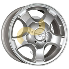 КиК Секвойя 7x16 5x139,7 ET35 Dia108.5 Сильвер