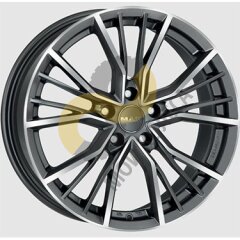 MAK Union 9.0x20 5x112  ET38 Dia66.6 Gun Met-Mirror Face 