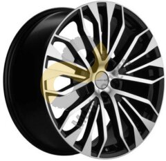 Khomen Wheels KHW2009 8.5x20 5x108  ET36 Dia65.1 Black-FP 