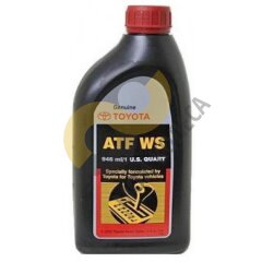 Масло трансмиссионное АКПП Toyota ATF WS  синтетическое 1 л.