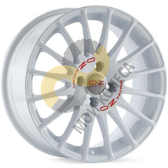 OZ Superturismo WRC 7x17 5x114,3 ET45 Dia75 White Red Lettering