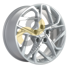 Khomen Wheels KHW1716 7x17 5x114,3  ET45 Dia66.1 F-Silver-FP ()