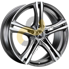 OZ X5B 8x18 5x120 ET45 Dia79 Matt Graphite Diamond Cut
